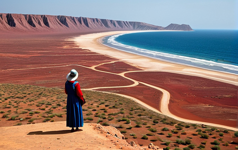 앙골라와 케냐 관광 비교 - Angola Landscape**
"A breathtaking view of the Angolan landscape where the red desert meets the blu...